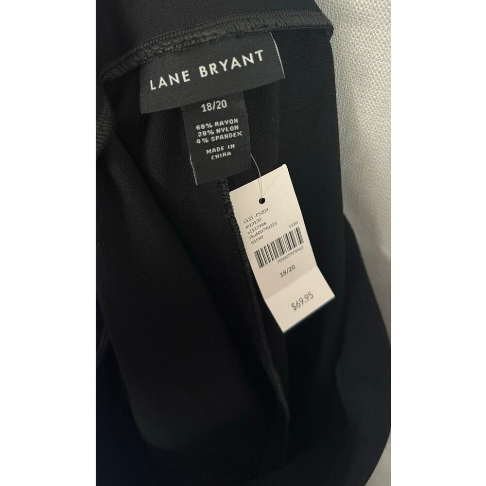 Lane Bryant Ponte Leggings 18 20 NWT Black Rhinestone High Rise - Picture 5 of 5